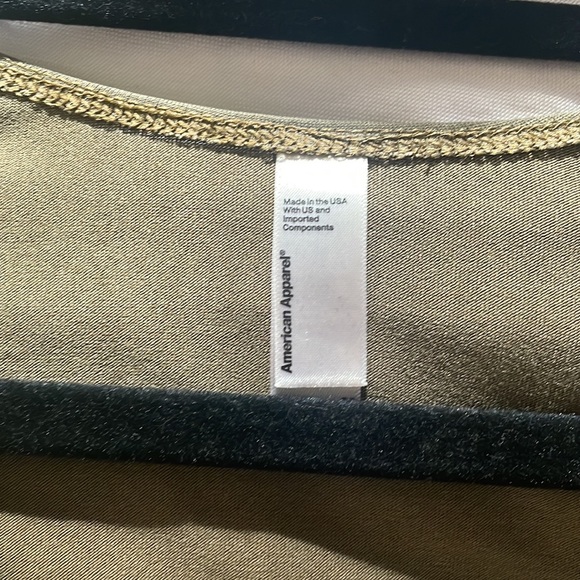 American apparel olive green long sleeve size medium - Picture 2 of 2